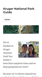 Mobile Screenshot of kruger-national-park-guide.com